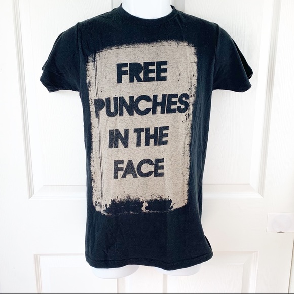 Other - Free Punches in the Face Statement Tee Shirt